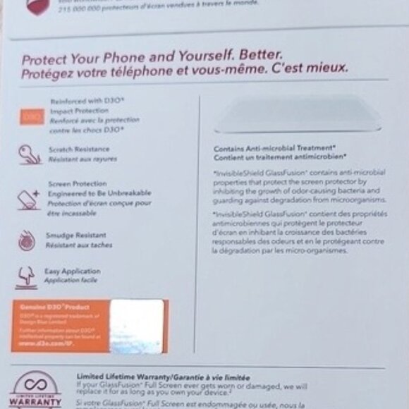 Zagg Glass Fusion Screen Protector for Samsung Galaxy S21+ 5G - Clear New - Picture 6 of 9